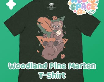 Woodland Pine Marten - T-shirt