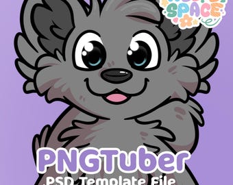 Roter Panda - Furry PNGTuber .PSD Template File