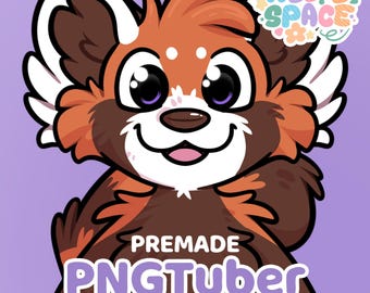 Vorgefertigte PNGTuber - Roter Panda