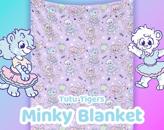 Tutu Tigers - Blanket