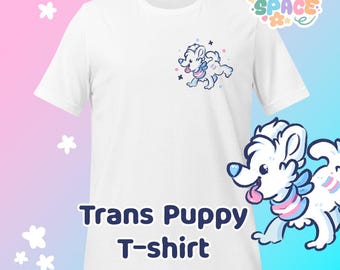 Trans Pride Puppy T-shirt