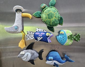 Refrigerator magnets approximately  3 inches