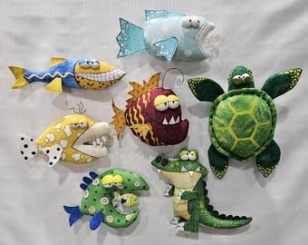 Refrigerator magnets approximately  3 inches