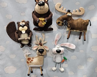 Refrigerator magnets approximately 4 inches