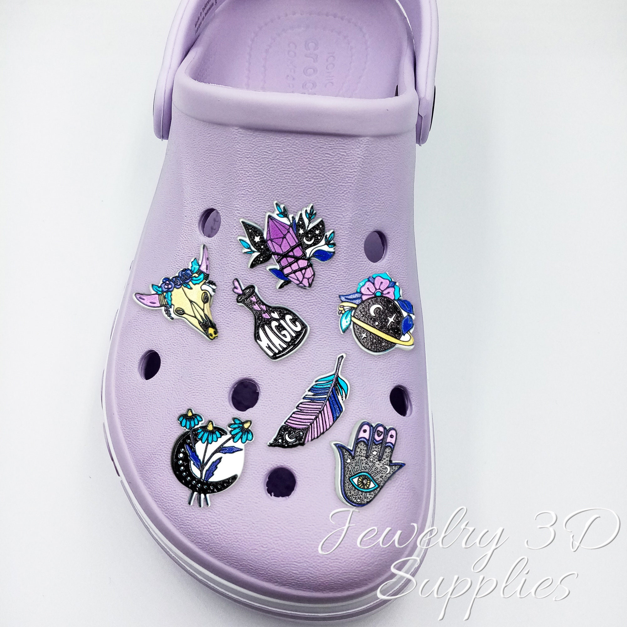 Crocs Charm Set Punk Style Designer Crocs Charms Pack