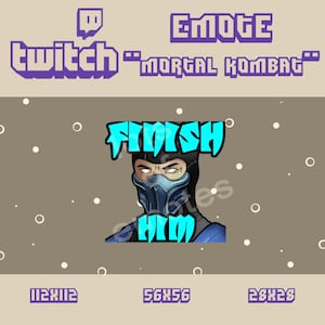 Finish Him Twitch Emote