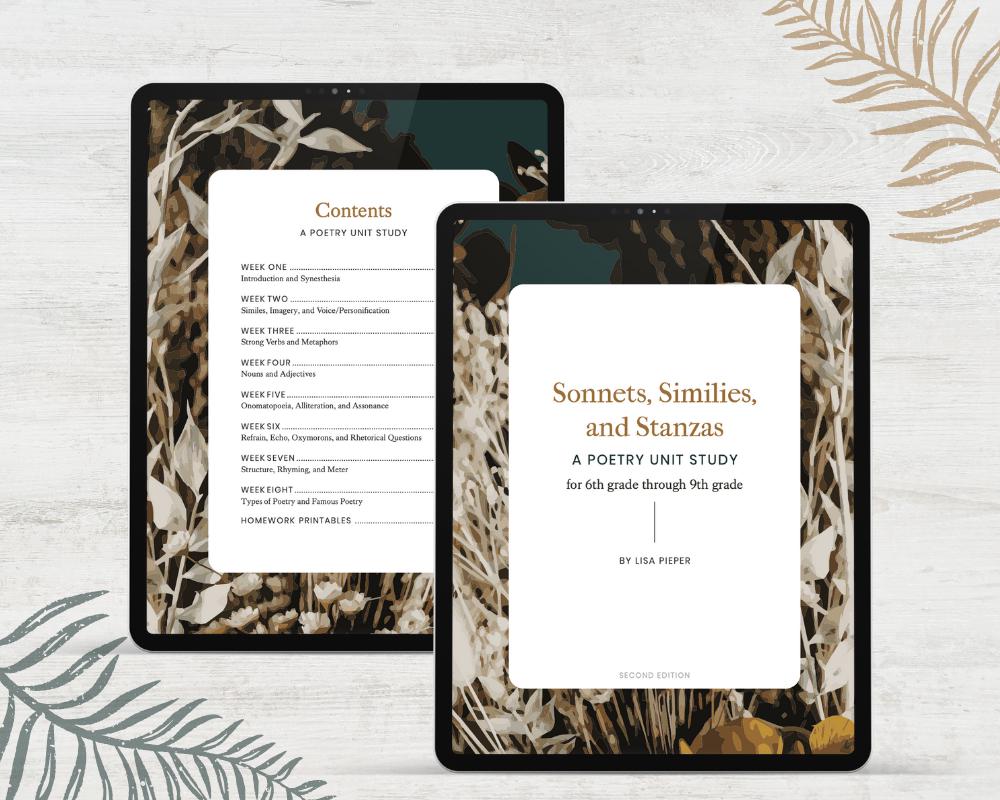 POETRY Unit Study for Homeschoolers - Etsy