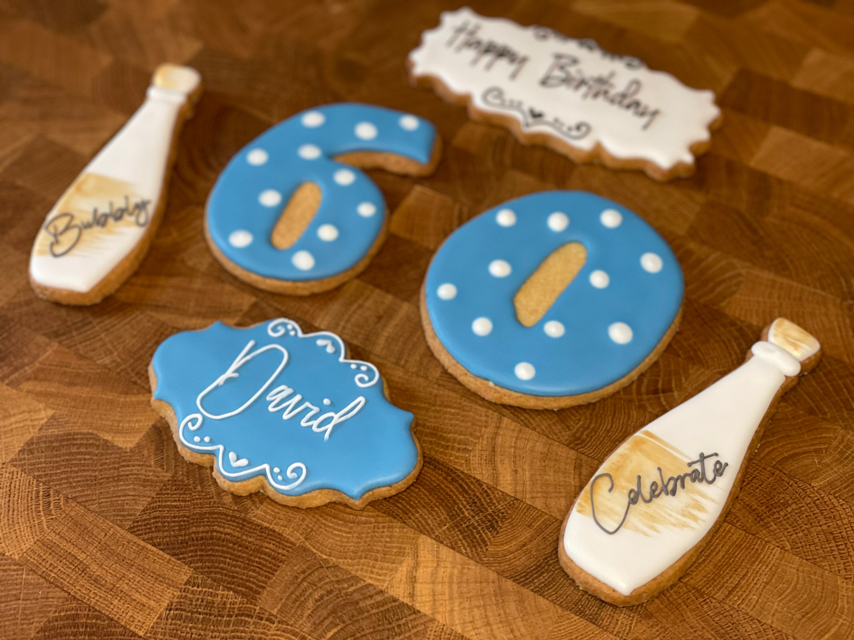 Happy Birthday Cookie Box Made to Order Gift Iced Etsy UK