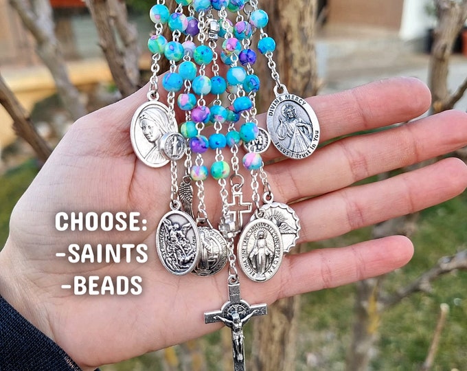 Catholic Medals 1510 PIECES CHOOSE SAINT Add Oncharm for Etsy