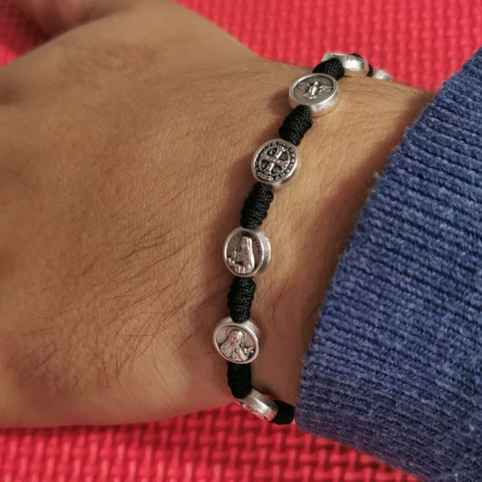 Holy Catholic Bracelet All Saints Bracelet Catholic Women Etsy