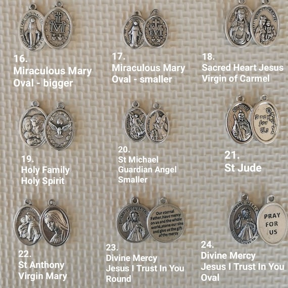 Catholic on sale saints pendants
