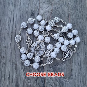 St Michael the Archangel Chaplet, Saint Michael Chaplet, Angels Rosary, Saint Michael Rosary, Guardian Angel Rosary, Archangel Chaplet