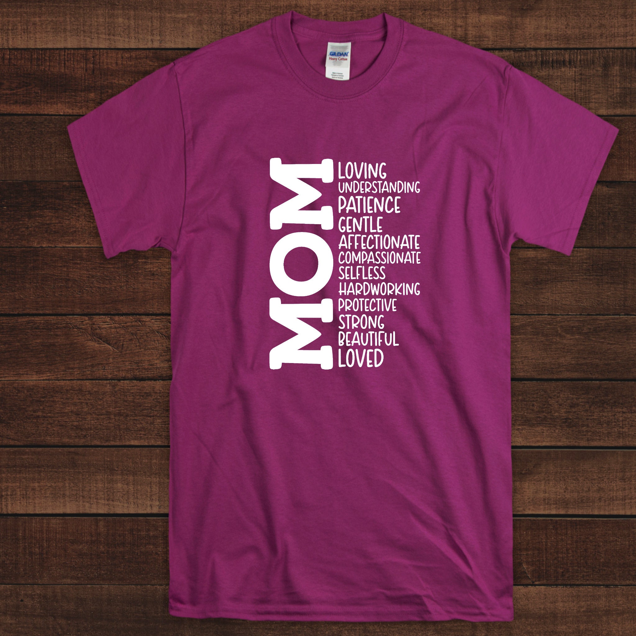 What Is A Mom Description Of A Mom T shirt Fun Novelty Tee Etsy