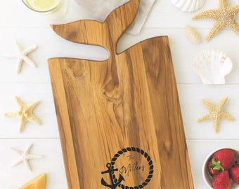 Personalized Wooden Charcuterie Board – Custom Laser Engraved Cheese & Serving Board