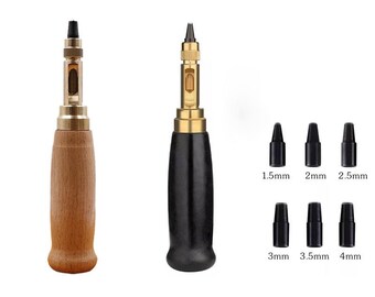 Leather Hole Punch- Hole Punch Tool- Steel Holes Cutter