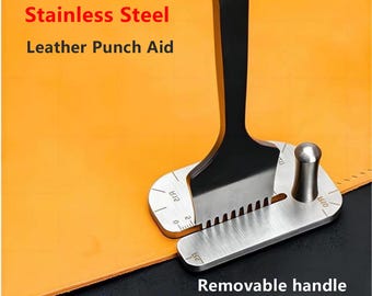 Pull Out Tool For Punch, Leather Punch Aid, Stainless Steel Leather Punch Aid, Multifunctional Auxiliary Tool