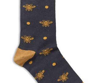 mustard baby socks