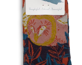 Ladies Bamboo Socks - Owls