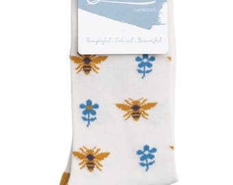 Ladies Bamboo Socks - Bees