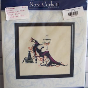 Witching Hour Kitted by Nora Corbett NC294 Kit - Pattern, Embellishments, Linen