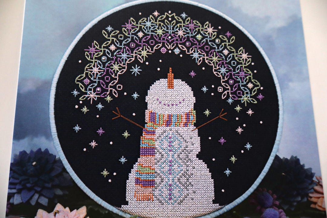 Magical Snowflakes Cross Stitch Pattern - by Counting Puddles - Etsy