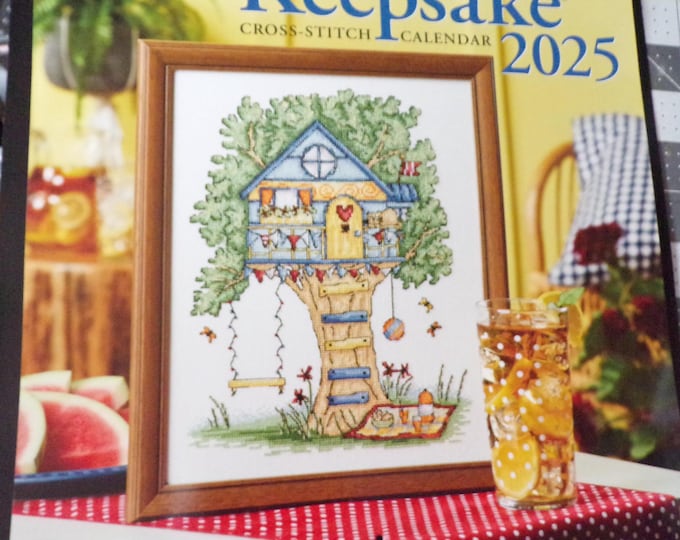 Cross Stitch & Needlework 2025 Keepsake Calendar Etsy