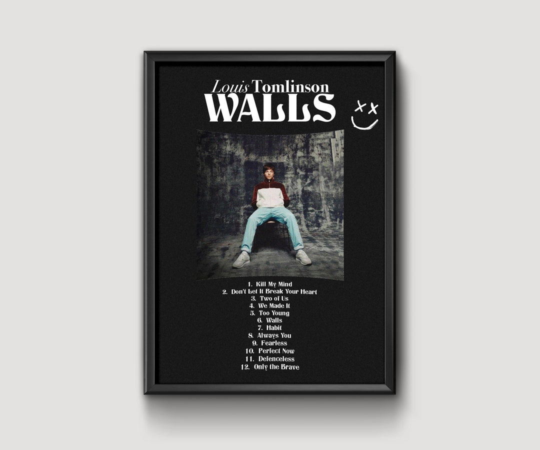  Queosmpei Walls Louis Tomlinson Album Poster Wall Art
