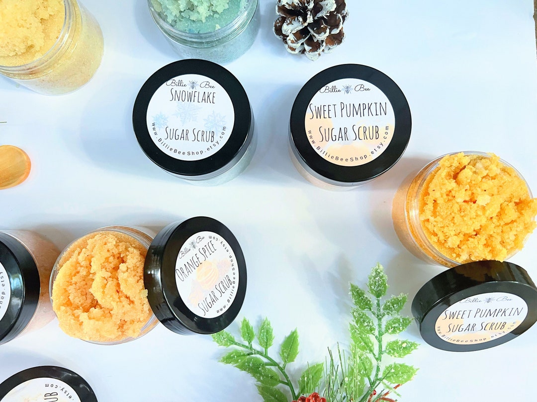 Sugar Scrub Winter Sugar Scrub Gift Set Scrub Body Scrub Etsy