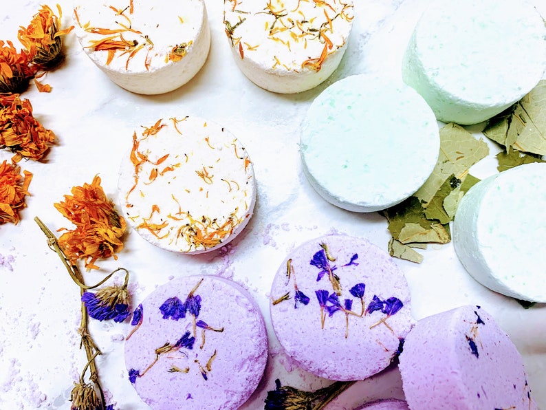 Natural Shower Steamer Pack Shower Steamers Set Shower Etsy