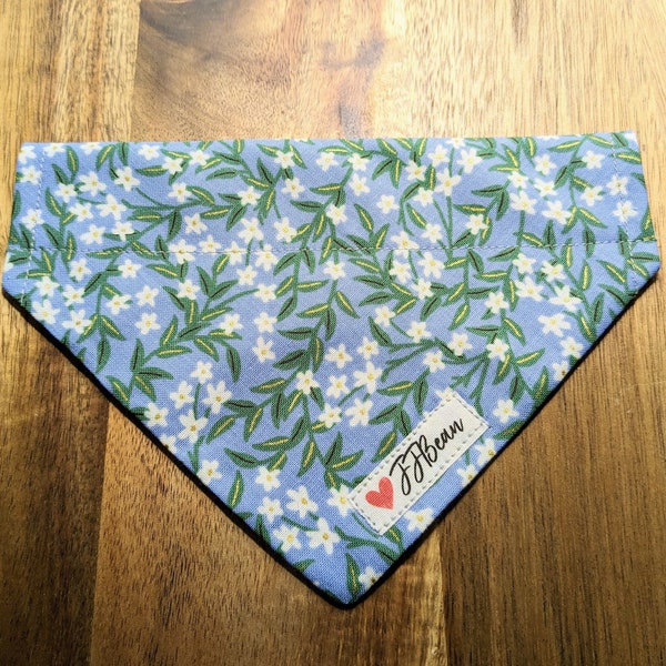 Pet Bandanas - Adeline -Over the Collar - flowers, garden, london, country, farmhouse, daisies, wildflowers, garden, tea, wedding, floral