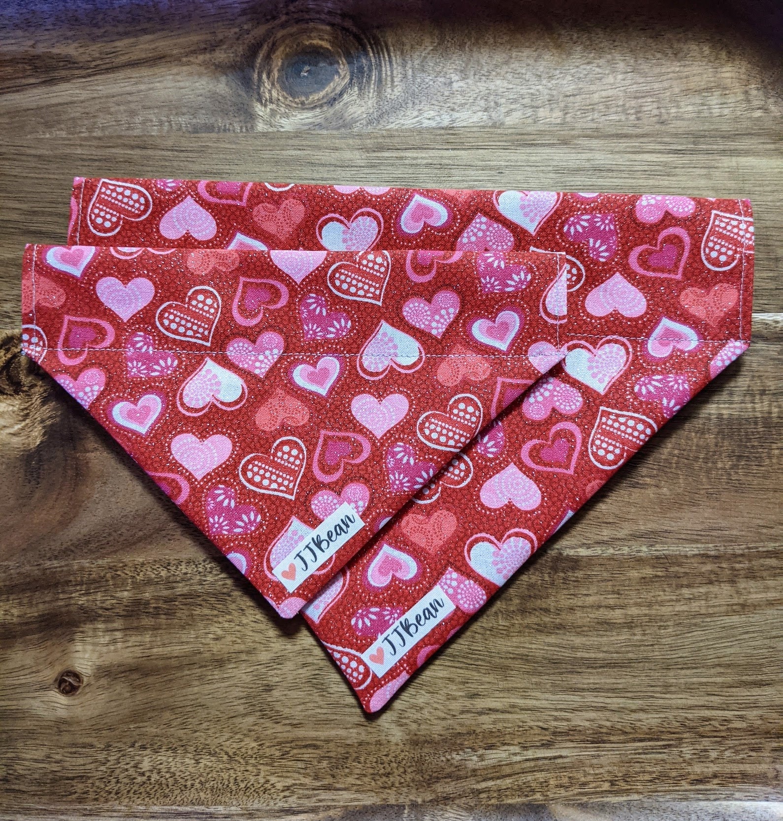 Pet Bandana Puppy Love Over the Collar Bandanas Etsy