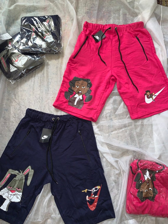 nike shorts with cartoon characters