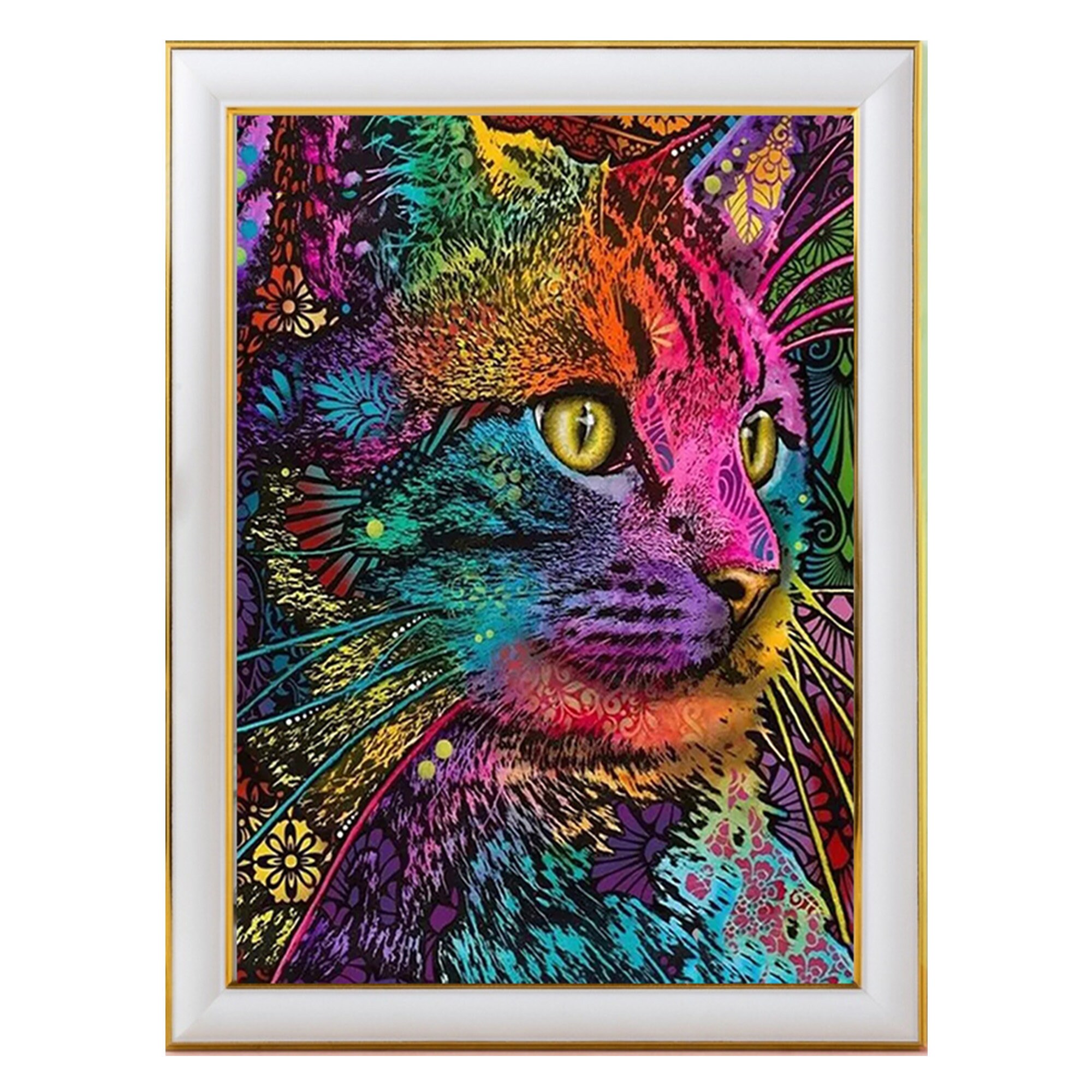 Animal cat Diamond Painting Kit wall decoration art painting Etsy