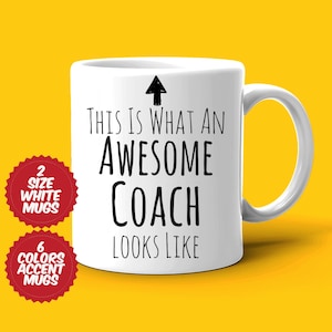 Coach Gift, Coach Mug, Awesome Coach, Best Coach Ever, Gift For Coach, Appreciation Gift, Coffee Cup
