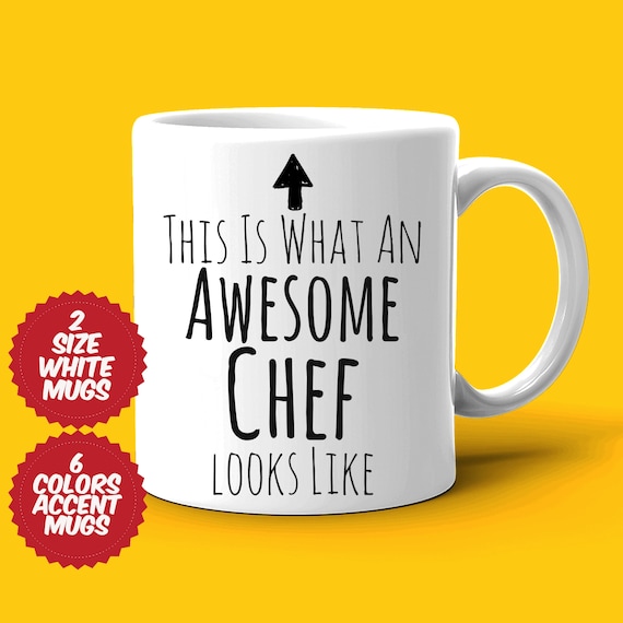 Chef Gift, Chef Mug, Awesome Chef, Best Chef Ever, Gift for Chef,  Appreciation Gift, Coffee Cup, Chef Present 