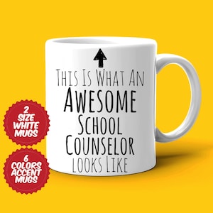 School Counselor Gift, Counselor Mug, Awesome Counselor, Best Counselor Ever, Gift For Counselor, Appreciation Cup, Funny Work Coffee Mug