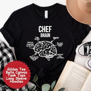 Chef Shirt Gift, Chef Appreciation Gifts, Funny Custom Crewneck Shirts and Hoodies, Waiter Tshirts and Sweatshirts, Coworkers Gifts
