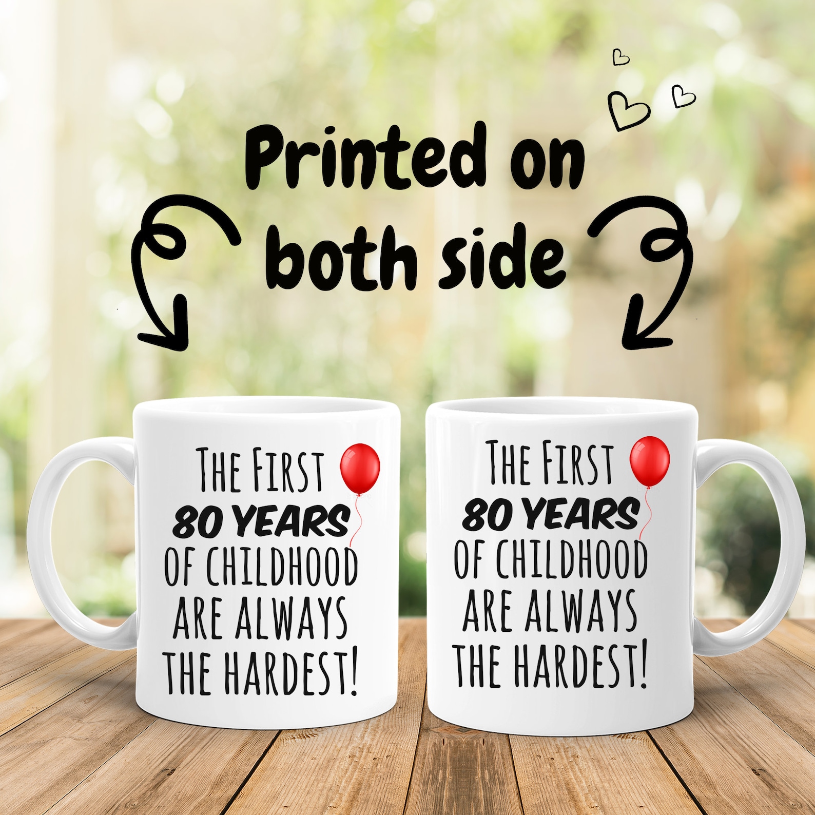 80th Birthday Mug Gift for 80 Year Old Funny Birthday Gift - Etsy UK