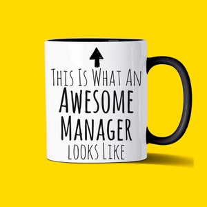 Manager Gift, Manager Mug, Awesome Manager, Best Manager Ever, Gift For Manager, Appreciation Mug, Tea Coffee Cup 画像 2