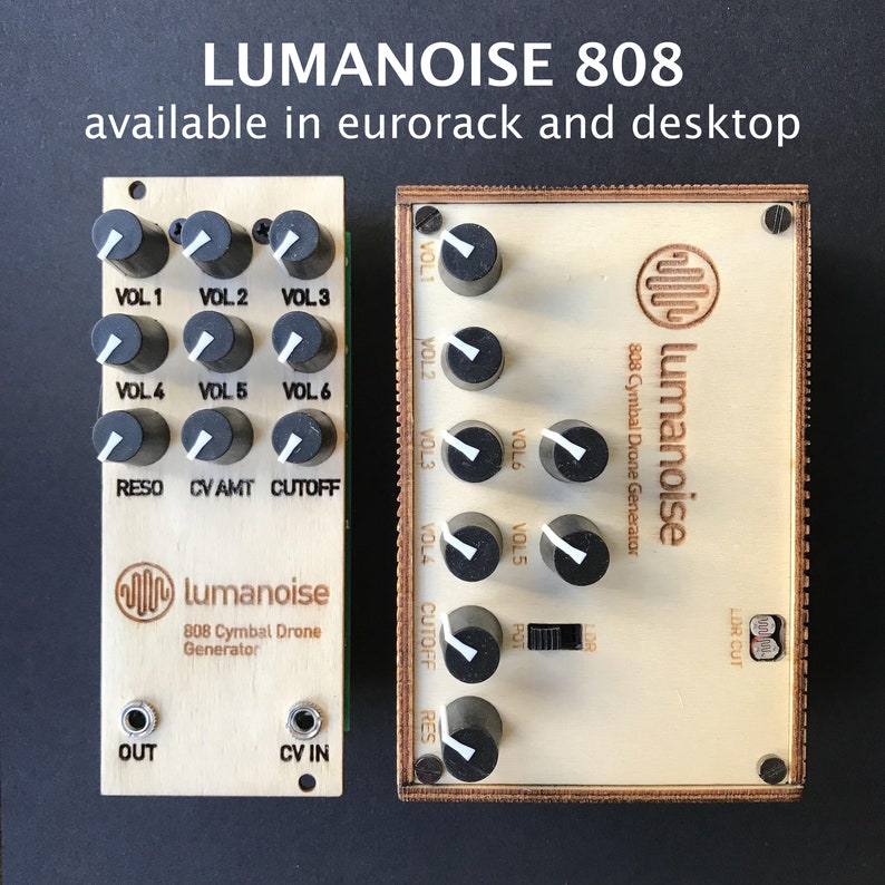 Drone Box Ambient Music Set up with Lumanoise 808 Cymbal Drone Generator image 2