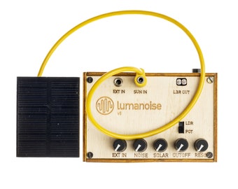 Lumanoise V5 - white noise generator with solar panel