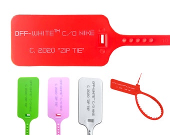 nike off white zip tie