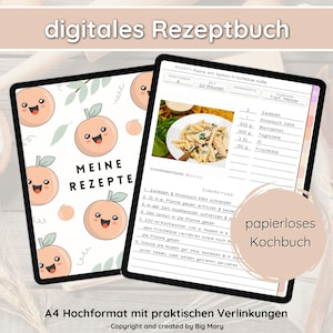 digital cookbook l recipe book