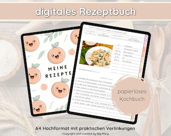 digital cookbook l recipe book