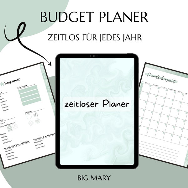 zeitloser Budget Planer, Bullet Journal, Abnehmtagebuch, abnehmen, Finanzen planen, Sparchallenges, Sparspiele Planer, GoodNotes Planer