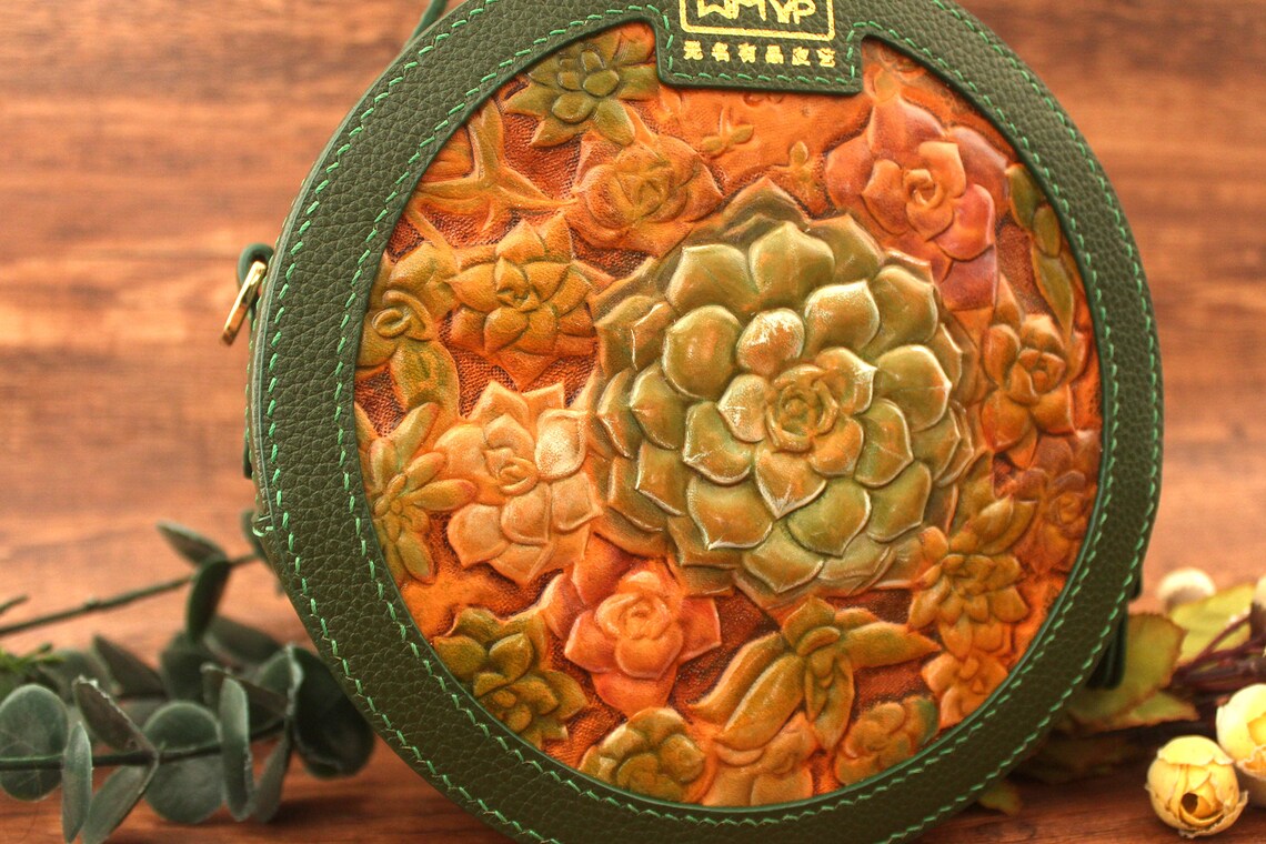 Art Leather Bag for Women/pattern Personality Customization Etsy