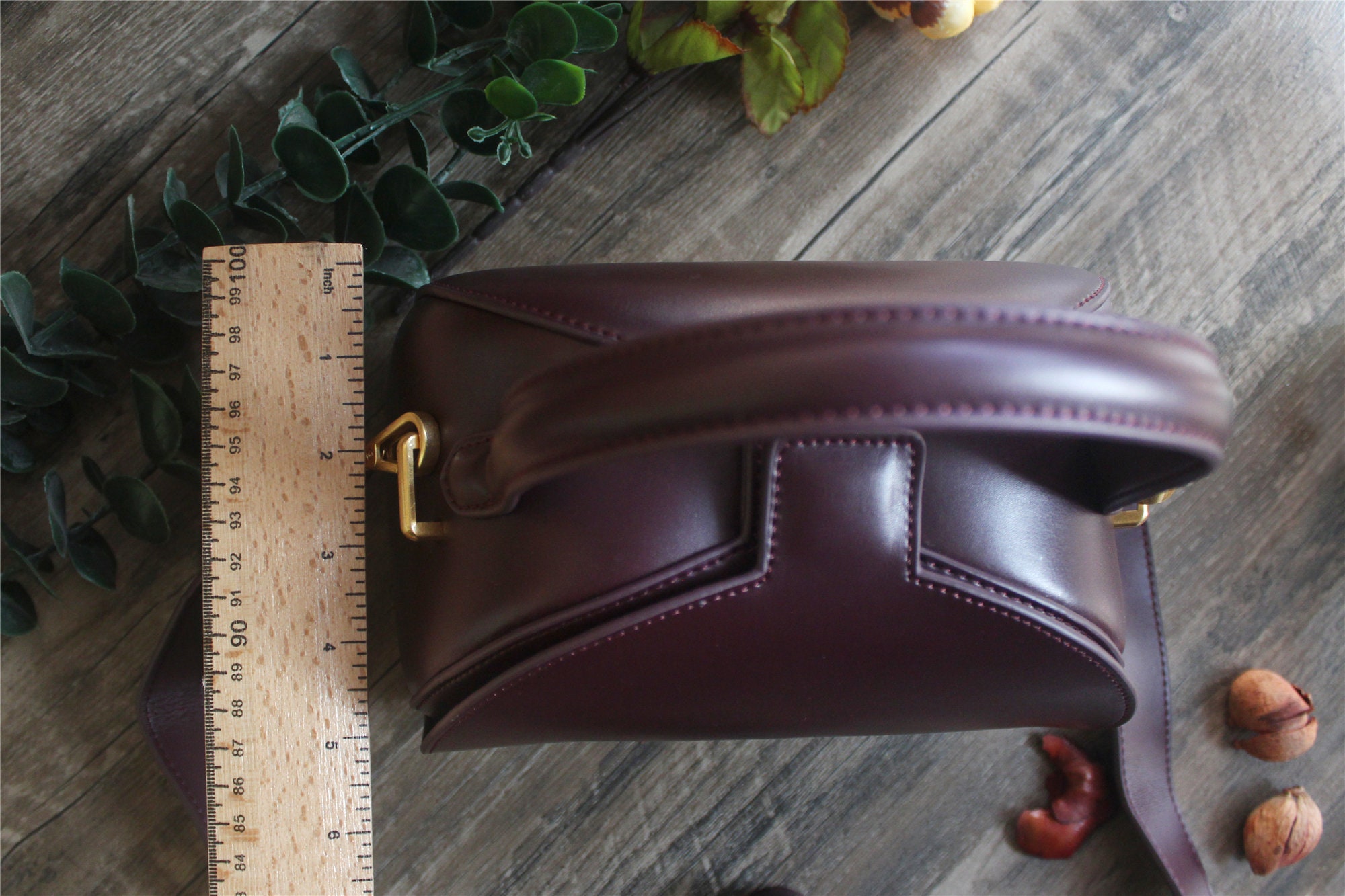 Wine red leather bag Woman luxury Urban style Shoulder bag Etsy