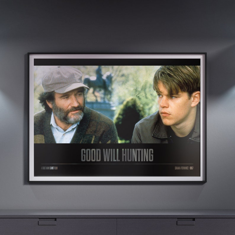 Movie Poster Good Will Hunting Minimalist Design Landscape