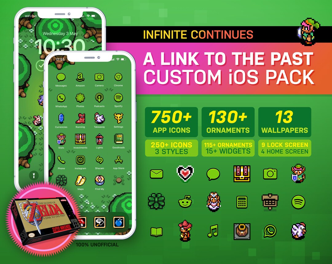 link snes - download free icon Legend Of Zelda Icon Package on