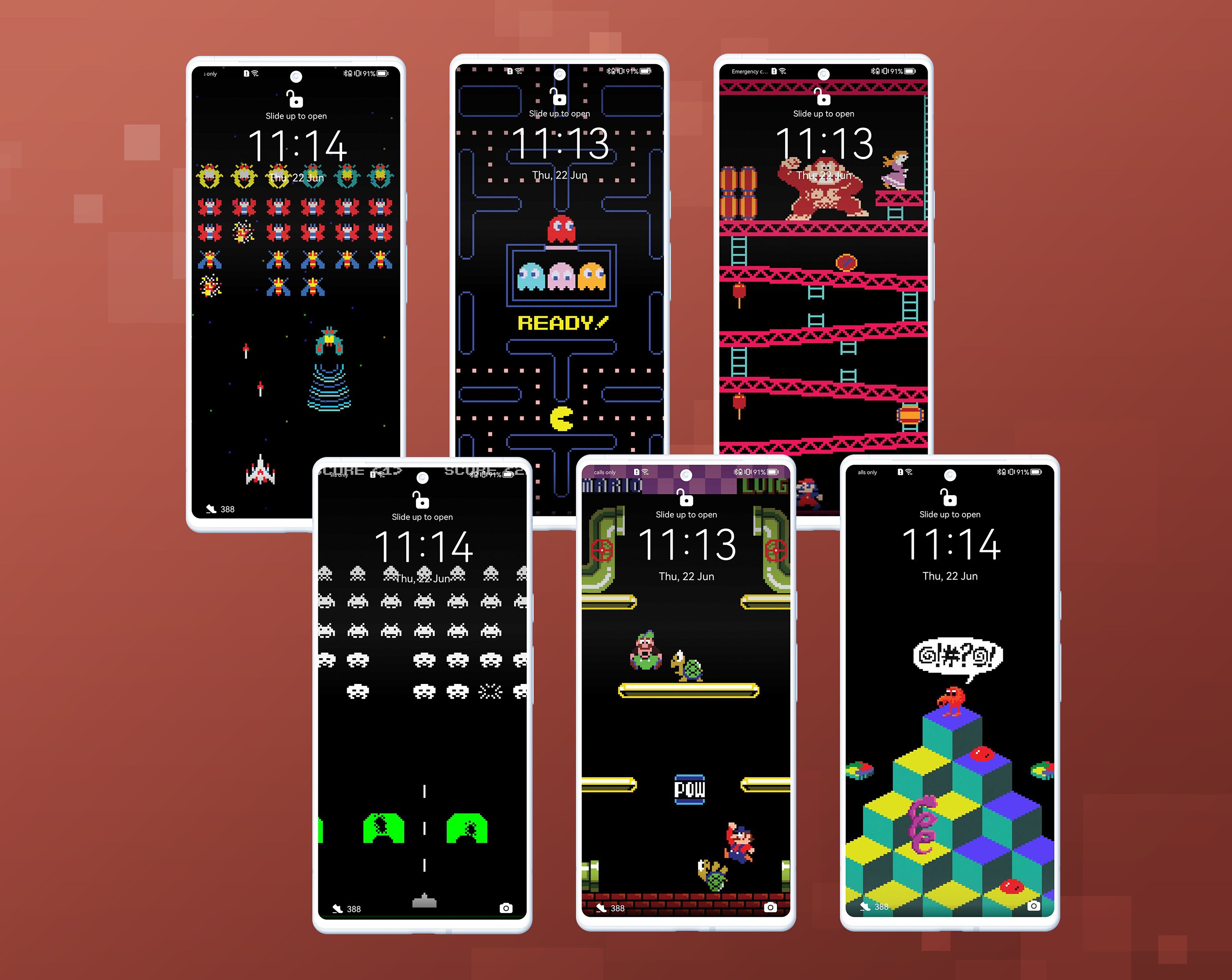 Arcade Classics Android Theme Pack | Classic Game Theme | Custom App ...